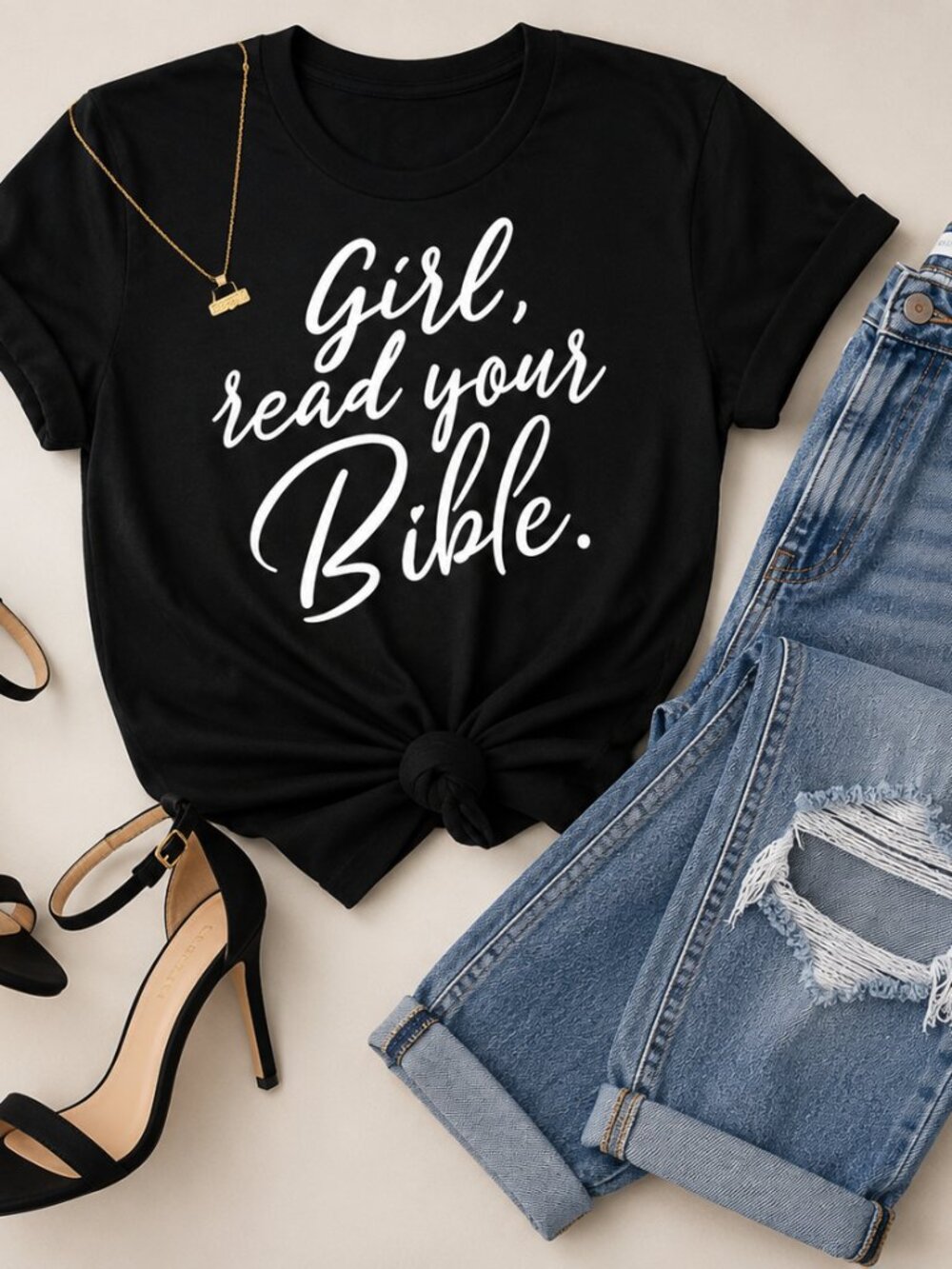 ✨ Girl, Read Your Bible Graphic Tee ✨